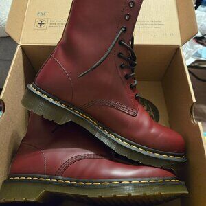 1490 DR. MARTENS CHERRY RED